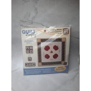 Makings Quilt Simply Connecting Blocks Kit Seasonal Collection Pumpkins 16x16